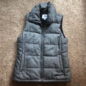 Warm puffy vest